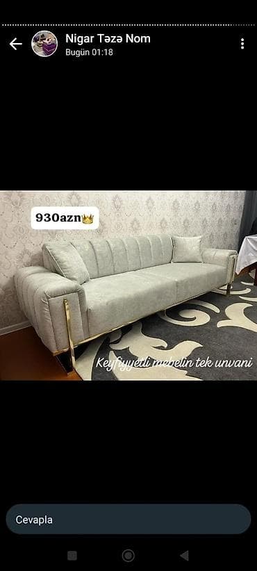 i̇şlenmiş divan kreslo: Divan, Yeni — 1