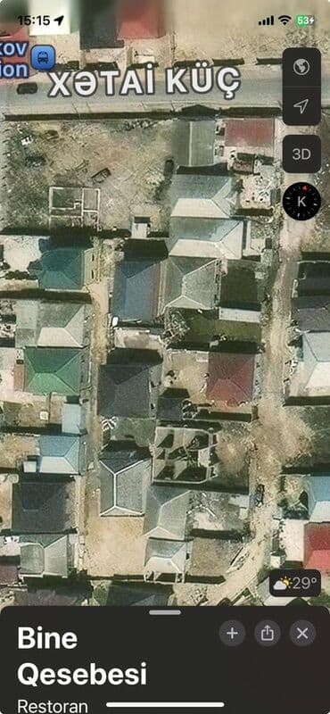 binə həyət evləri 2023: Binə 4 otaqlı, 3500 kv. m, Kredit yoxdur, Təmirsiz — 8