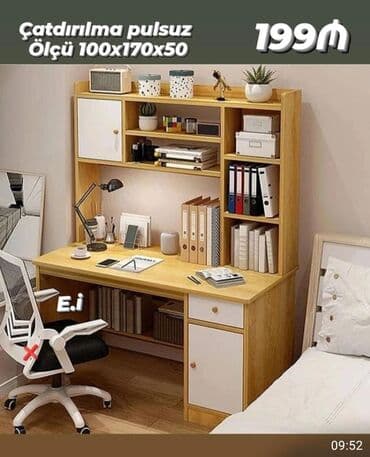 стол трансформер купить в баку: Компьютерный стол, Новый — 1