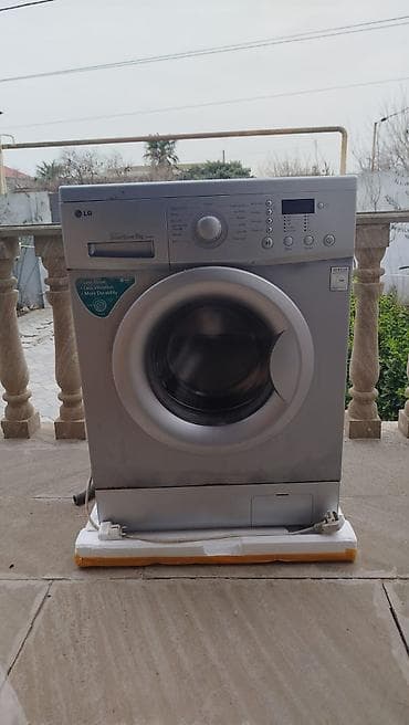 Texnikanın təmiri: LG paltaryuyan maşın – Direct Drive 6 kg - Ön yükləməli, paslanmayan — 1