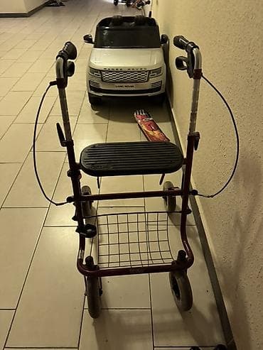 rotweiller: Dördtəkərli gəzinti rollatoru – oturacaq və səbətli model - Rəng — 2