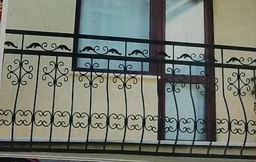 Məhəccərlər: Dəmir məhəccər və barmaqlıq dizaynları – hazırlama və quraşdırma — 4