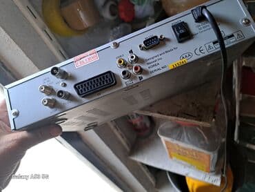 холодильник бу: Neosat DVB Digital Peyk Qəbuledicisi. Gümüşü rəngdə olan bu cihaz — 7