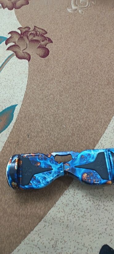 hoverboard qiymətləri: Özünü tarazlayan skuter (hoverboard) – mavi-kosmik dizayn - Təkər — 1
