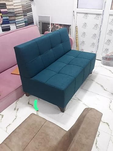 kafe divan: Mini-divan, Qonaq otağı üçün, Vеlur parça, Açılmayan — 3