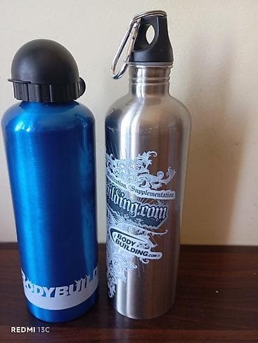 Другое для спорта и отдыха: Pastlanmayan idman su şüşəsi Bodybuilding.com (750 ml, paslanmaz — 2