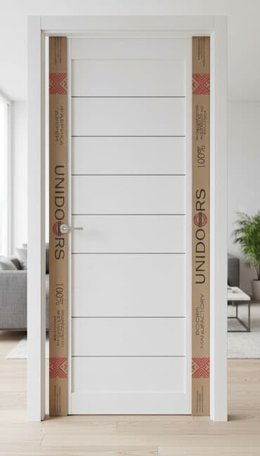 Yeni Otaq qapısı 90x205 sm Zamok ilə, Pulsuz çatdırılma