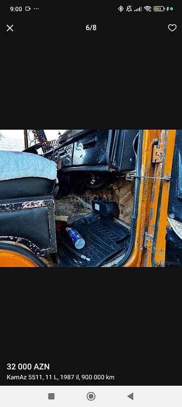 maşın üçün kamera: KamAZ 5511 samosval + qoşqu - Mühərrik: 11 L dizel - Buraxılış ili — 8