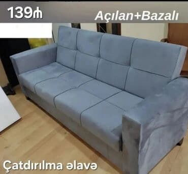 Qida məhsulları: Divan, Yeni, Açılan, Bazalı, Parça, Ödənişli çatdırılma — 1