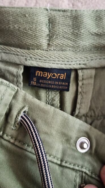 kambat şalvar: Gündəlik şalvar, Uniseks, 6 - 7 yaş, Mayoral — 3