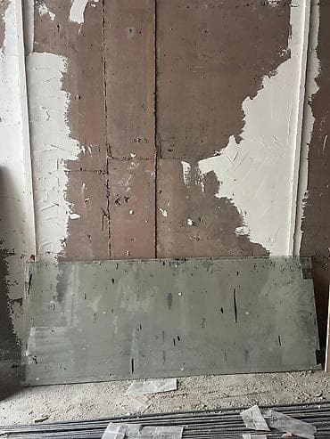 Двери и комплектующие: Böyük ölçülü şüşə panel - Material: temperli şüşə (qalınlıq təxminən — 2