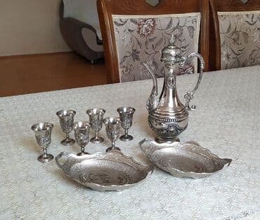 dest qab: Rəng - Gümüşü, Metal, 9, 1 l, Türkiyə — 1