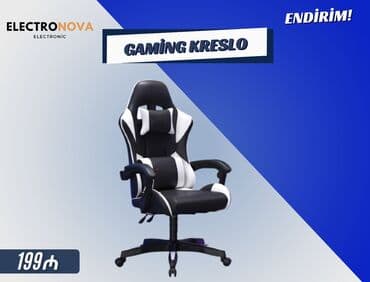 Gaming Kreslo – Rahatlıq və Stil Bir Arada ELECTRONOVA Electronic