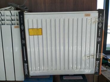 radiator islenmis: Senator markalı ağ rəngli panel radiatoru istilik sistemləri üçün — 1