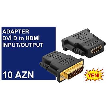kompüter barter: DVİ Adapterlər/Konverterlər (Çeviricilər) ⭐DVİ İ (24+5) to VGA – 5 AZN — 3