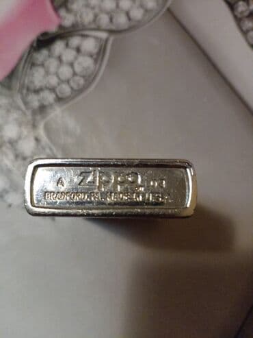 зажигалки zippo бишкек: Zippo metal alışqan - Brend: Zippo - Korpus: parlaq metal, kabartma — 3