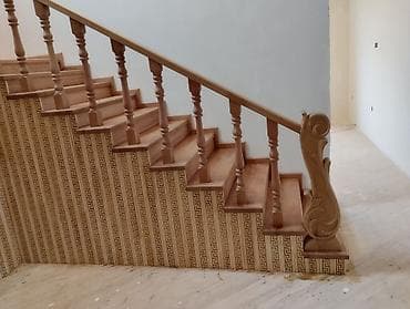 bulaq dizaynlari: Mərmər effektli qara-ağ dizaynda, massiv ağacdan hazırlanmış daxili — 10