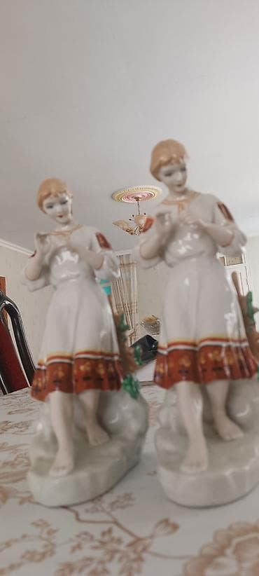 çilədağı bitkisi rus dilində: Fiqur, Keramika, rəng - Ağ — 2