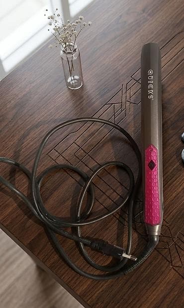 Ventilyatorlar: Quicks saç ütüsü - Növ: Elektrikli saç düzləşdirici - Dizayn: İncə və — 1