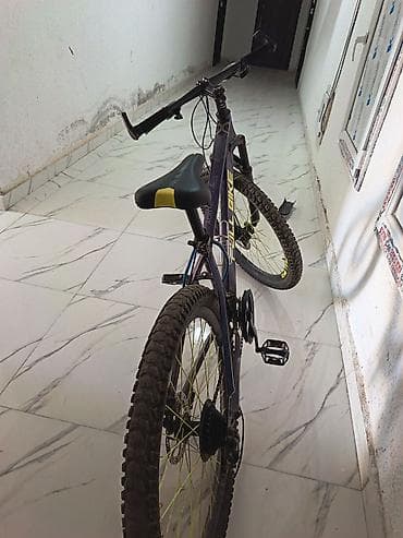 FULL BIKE dağ velosipedi - Geniş alüminium gövdə, üst boruda “FULL — 3