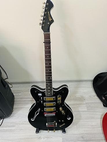 Fleytalar: Tonika “Tornado” yarım-hollow elektrik gitara - Korpus: yarım-hollow — 5