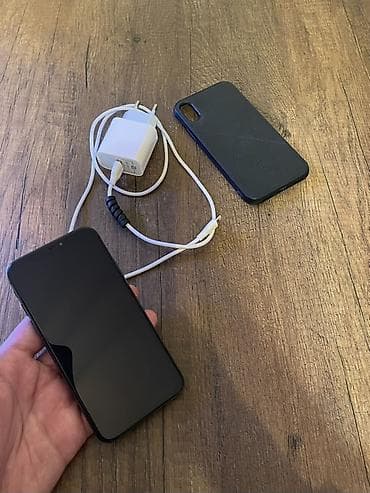 infinix hot 40 pro: IPhone X, 64 GB, Qara, Simsiz şarj — 2