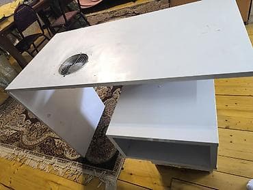 Künc masa, Siyirməli, Polkalı, Parlaq laminat