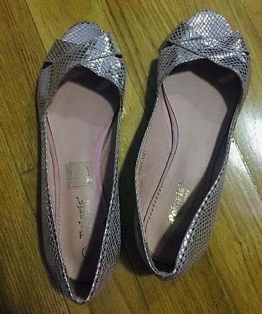 Kişi ayaqqabıları: Ölçü: 39, rəng - Qızılı, Yeni — 2