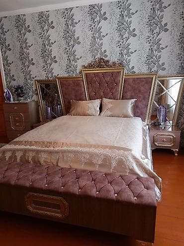 ucuz şkaflar: Yataq otağı dəsti – klassik-lüks üslub Komplekt: - Yataq: yumşaq — 2