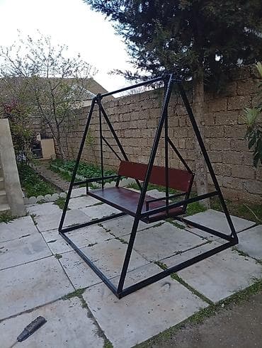 yellencek uşaq: Skamya-yelləncəl, Zontiksiz, Metal — 3