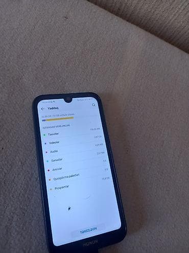 hope telefon: Honor 8S, 32 GB, rəng - Qara, Sensor — 6