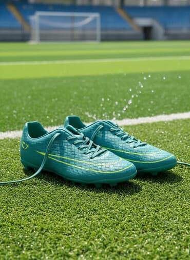 krosovka: Futbol kramponları – 39 ölçü - Rəng: yaşıl/merenqi tonlarında, sarı — 1