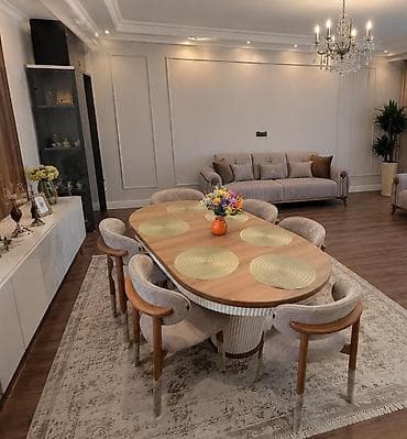 Qonaq otağı üçün, Yeni, Açılan, 6 stul