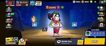 Brawl Stars oyunu üçün hesab/sahə karakter 93 sirius ultra max açmaq