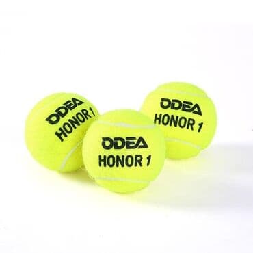 imzalı futbol topu: Professional tenis topu "Honor". Metrolara və şəhərdaxili çatdırılma — 3