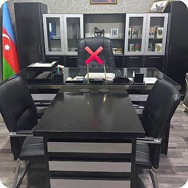 mebeller 2 ci el: Ofis mebeli satilir 1200 azn Unvan Balaxani(Gülü) — 1