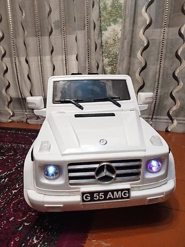oyuncaq masin type 0: Uşaq üçün elektrikli minik maşını – Mercedes G55 AMG üslubunda - — 3