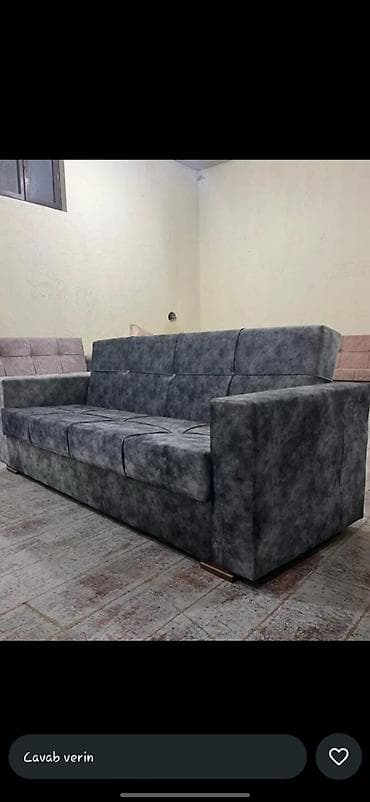 Мебель для дома: Раскладной диван, Новый, Раскладной, Ткань — 3