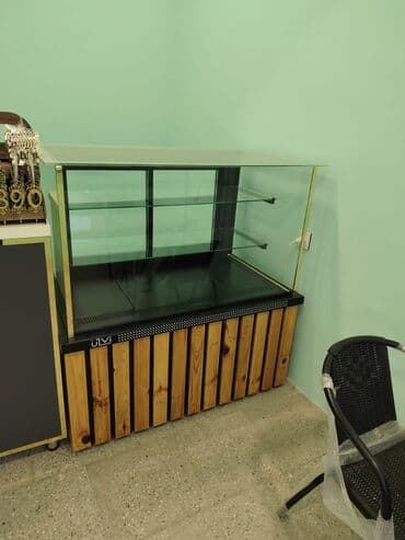 Restoran, kafe avadanlığı: 55Ct《isi》🤍 Şirniyyat xaladenliyi 1350m satilir.Tezedi 3 polkaliq — 1