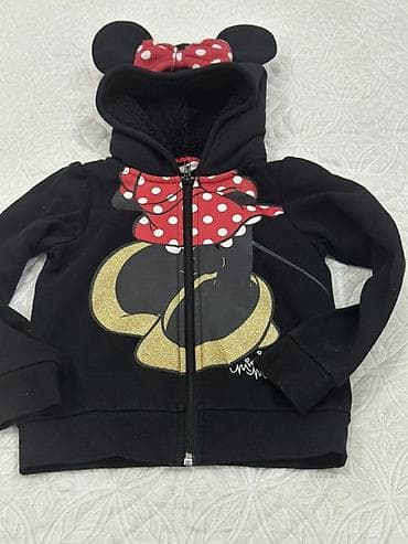 Uşaq üçün Disney Minnie Mouse kapüşonlu sviter - Marka: Disney