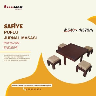 transformer jurnalni: Möhtəşəm bayram fürsətini qaçırmayın! Safi̇ye puflu jurnal masası — 1