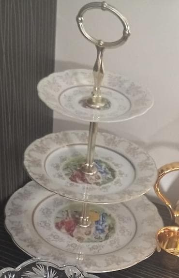 Tort və şiriniyyat qabı, rəng - Ağ, Farfor lalafo.az -da Tort və şiriniyyat qabı, rəng - Ağ, Farfor