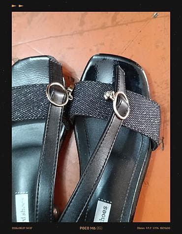 deri plas: Məhsul: Qız uşaqları üçün zərif sandal az geynilib 32 razmer - Brend — 4