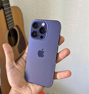 IPhone 14 Pro, 256 GB, Deep Purple, Simsiz şarj, Zəmanət, Sənədlərlə lalafo.az -da IPhone 14 Pro, 256 GB, Deep Purple, Simsiz şarj, Zəmanət, Sənədlərlə