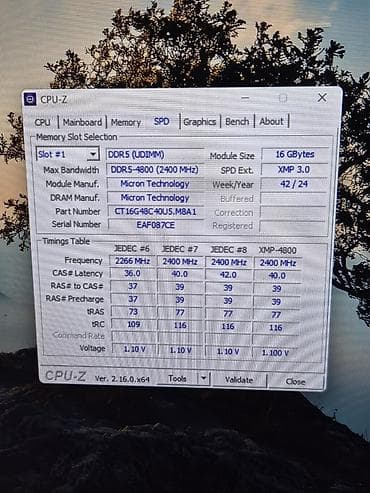 ucuz komputerlər: Operativ yaddaş (RAM) Crucial, 16 GB, > 4000 Mhz, DDR5, PC üçün — 5