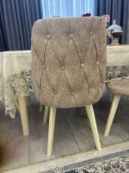 Ev üçün dekor: Qonaq otağı üçün, Qatlanmayan, rəng - Bej Stul — 4