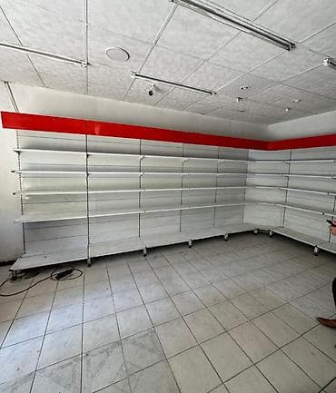 Полочные витрины: Mağaza üçün metal rəf sistemi - Tip: modul ticarət rəfləri — 2