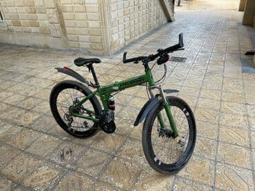 26 lıq velosipedlər: İşlənmiş Şəhər velosipedi Stels, 26", sürətlərin sayı: 12, Ünvandan götürmə — 1