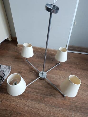 Çılçıraq, 4 lampa, Metal