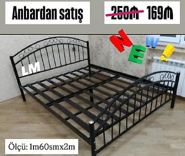 plastik qapi pencere satisi: İkinəfərlik, Siyirməsiz, Metal — 1